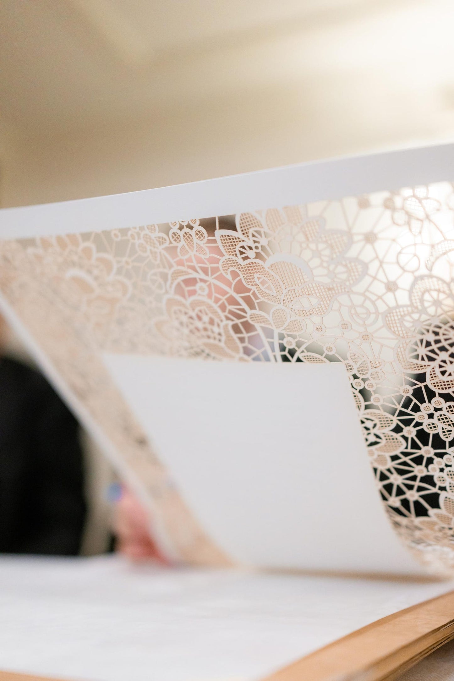 Bridal Lace Ketubah - One Layer