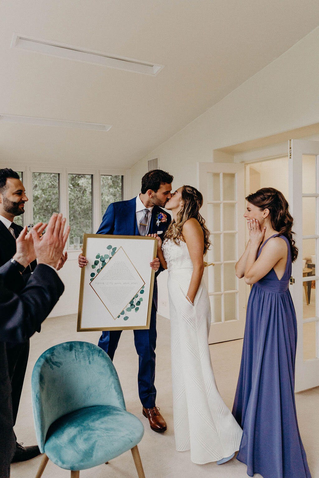 Eucalyptus Rhombus Ketubah Print