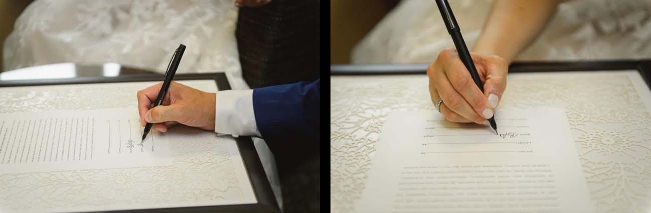 Lace in Bloom, Laser Cut Ketubah