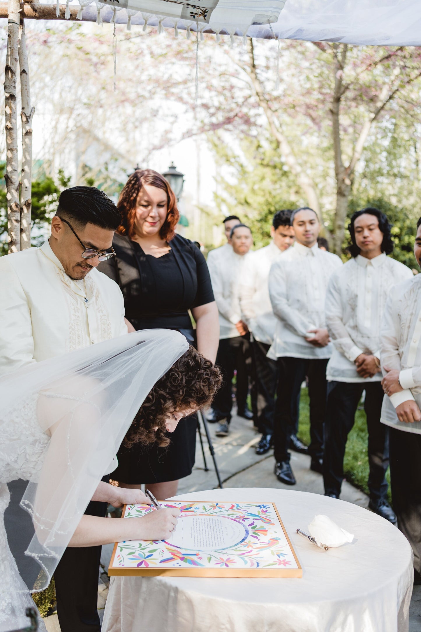 Folk Art Ketubah Print