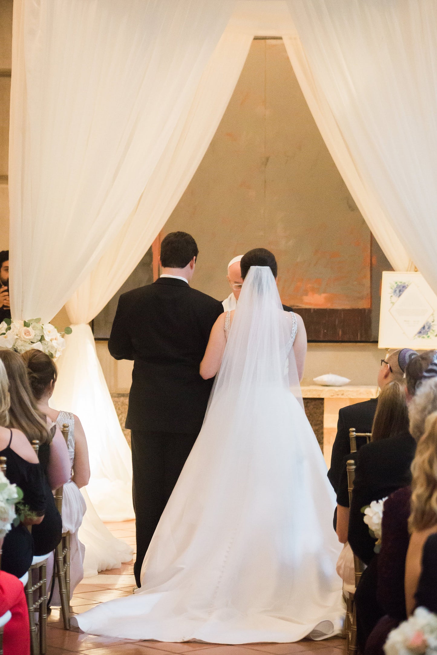 Blue Hydrangea Rhombus Ketubah